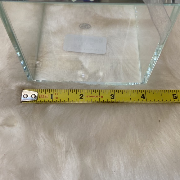 🆕 Beautiful square glass decorative box - Picture 3 of 4